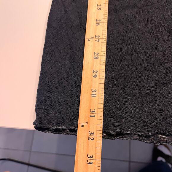 ARITZIA Wilfred Black Lace Trouble Mini Dress Size XXS - Picture 9 of 9